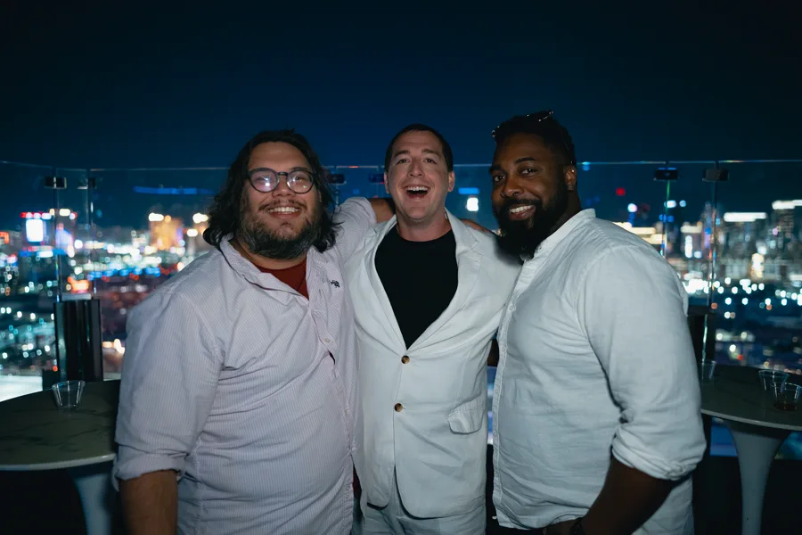 Friends at Ghostbar Las Vegas