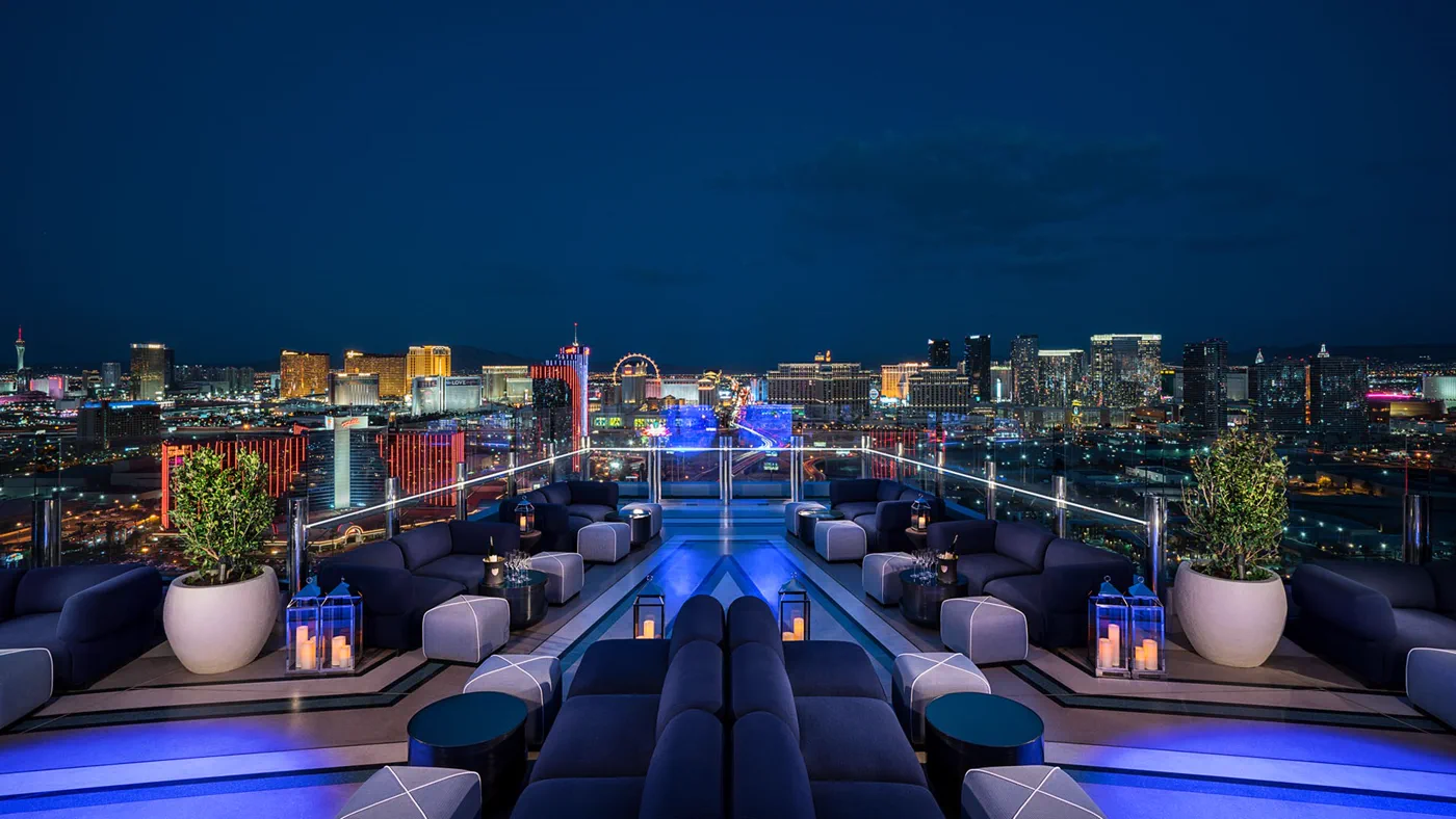 Ghostbar 55th floor Las Vegas